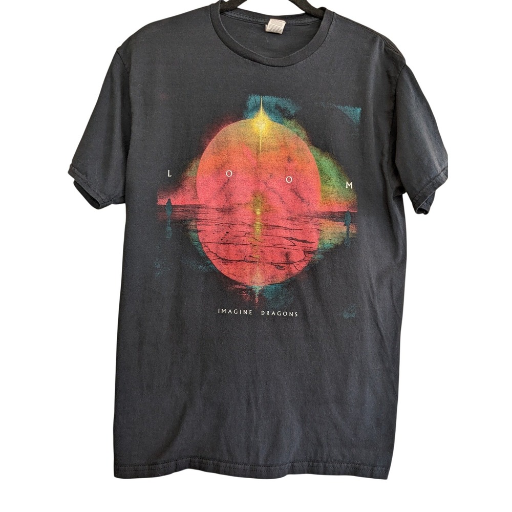 Imagine Dragons Loom World Tour 2024 T-Shirt Black Concert Merch Mens Medium